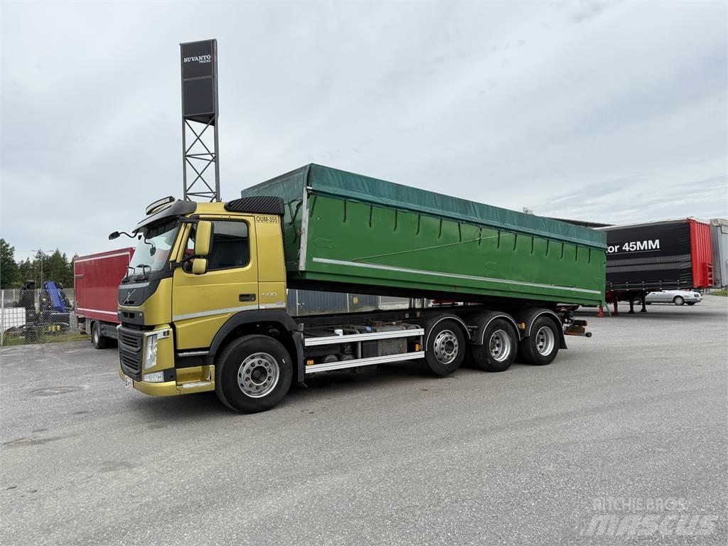 Volvo FM 500 8X4 農場／穀物運搬用トラック