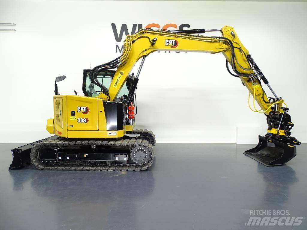CAT 308 CR 中型油圧ショベル 7ｔ-12ｔ（ユンボ・パワーショベル・バックホー）