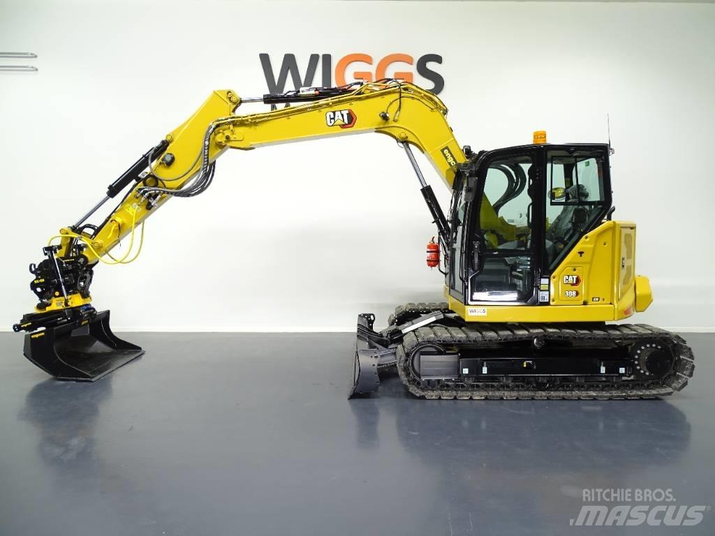 CAT 308 CR 中型油圧ショベル 7ｔ-12ｔ（ユンボ・パワーショベル・バックホー）