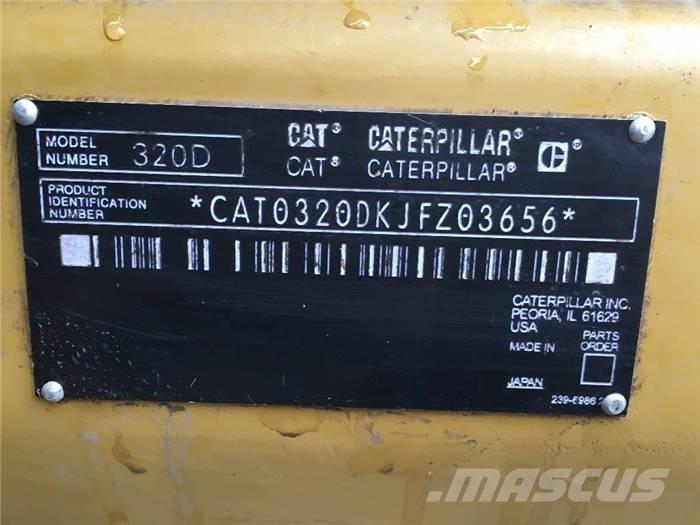 CAT 320 D 大型油圧ショベル12t以上（パワーショベル・ユンボ）