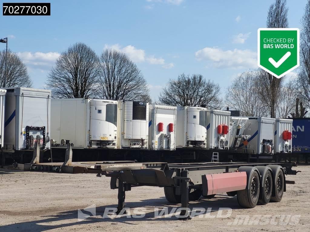 Van Hool 3 axles コンテナフレーム・セミトレーラー