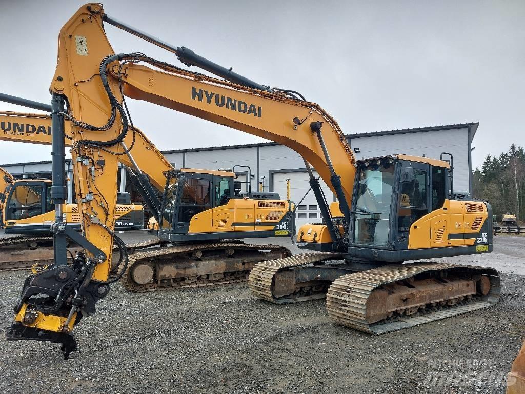 Hyundai HX 220 L 大型油圧ショベル12t以上（パワーショベル・ユンボ）