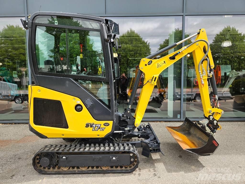 Yanmar sv17vt ミニ油圧ショベル 7t以下（ミニユンボ・ミニディガー）