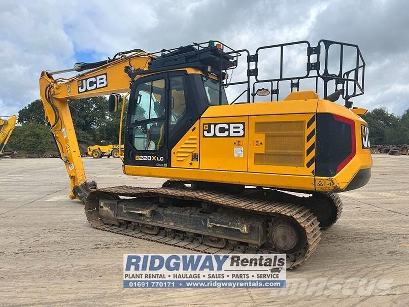 JCB JS 220 LC 大型油圧ショベル12t以上（パワーショベル・ユンボ）