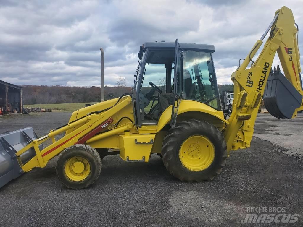New Holland LB 75 ホイール式油圧ショベル（パワーショベル・ユンボ・バックホー）