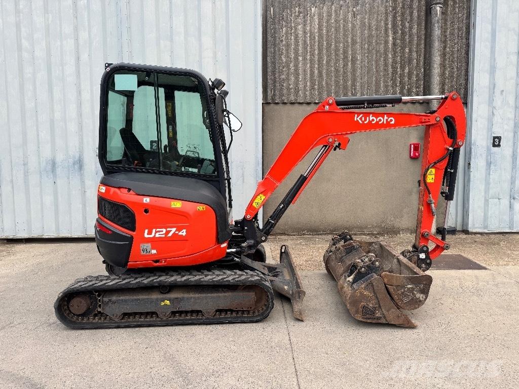 Kubota U 27 ミニ油圧ショベル 7t以下（ミニユンボ・ミニディガー）