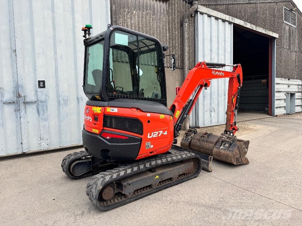 Kubota U 27 ミニ油圧ショベル 7t以下（ミニユンボ・ミニディガー）