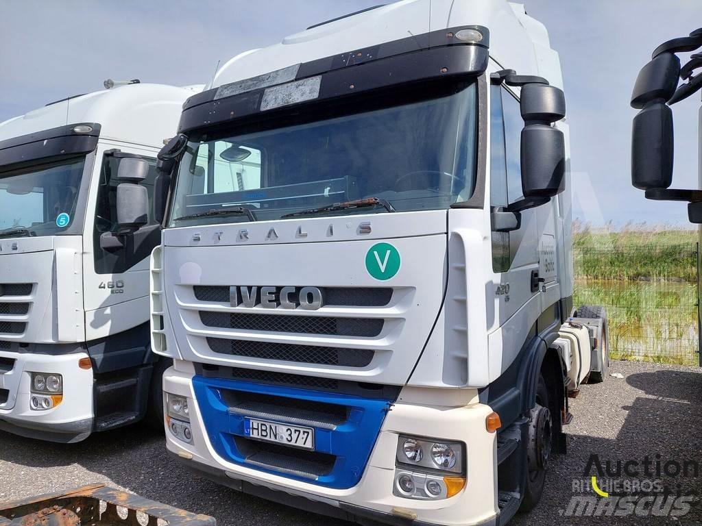 Iveco Stralis 420 中古トラクターヘッド | トレーラーヘッド
