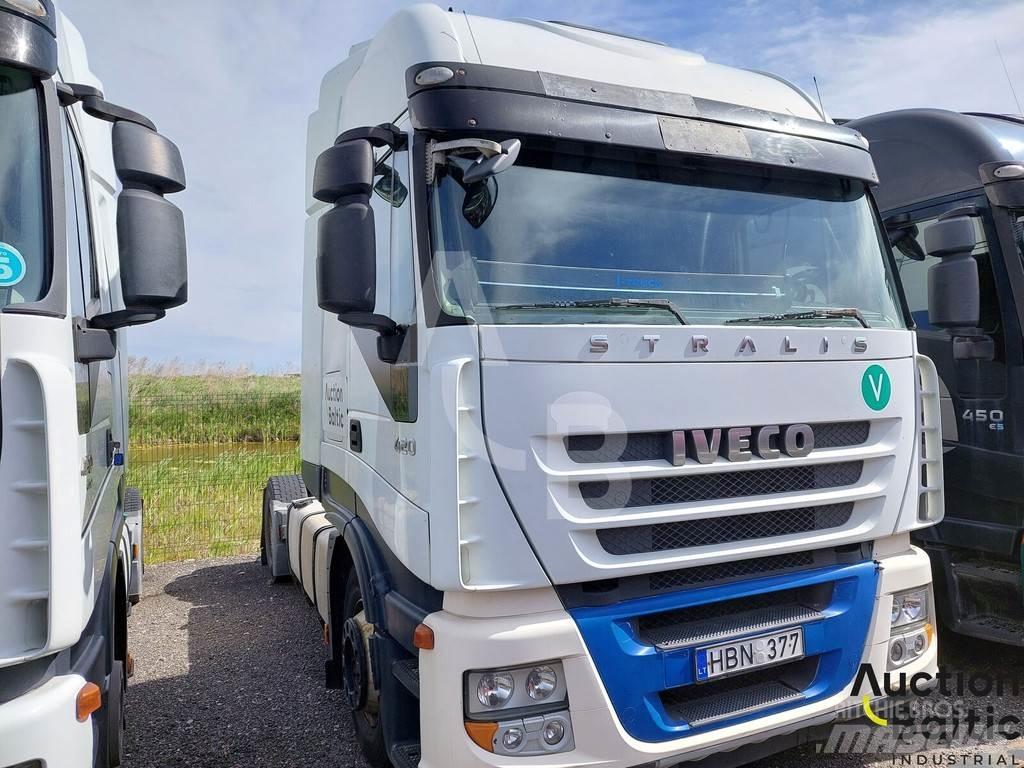 Iveco Stralis 420 中古トラクターヘッド | トレーラーヘッド