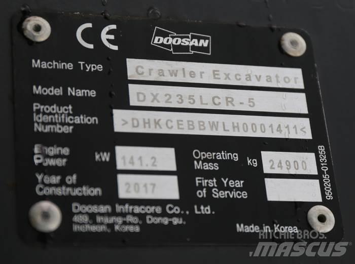 Doosan DX235LCR-5 大型油圧ショベル12t以上（パワーショベル・ユンボ）