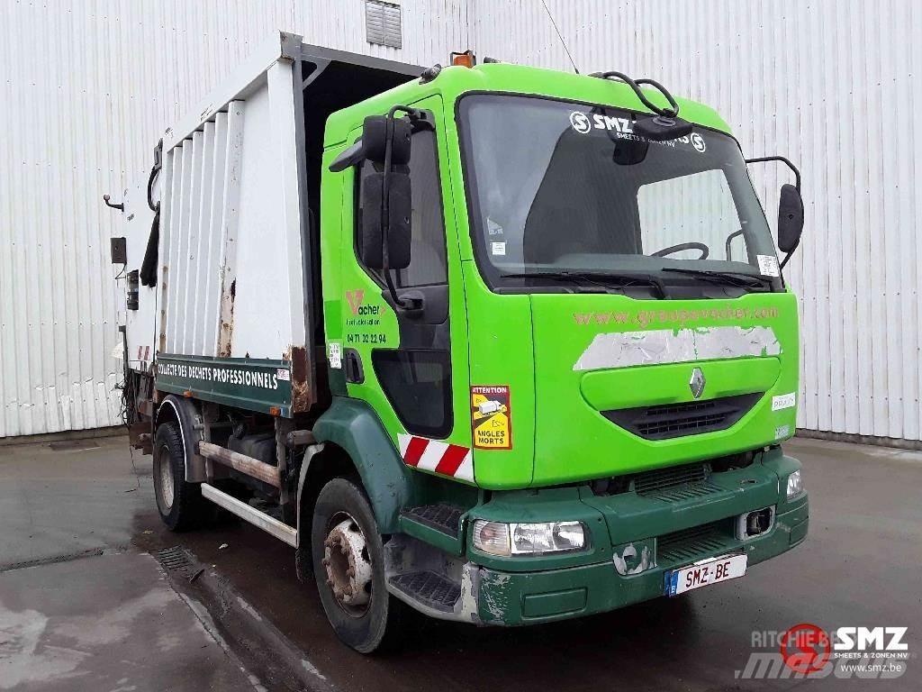 Renault Midlum 220 塵芥車、パッカー車