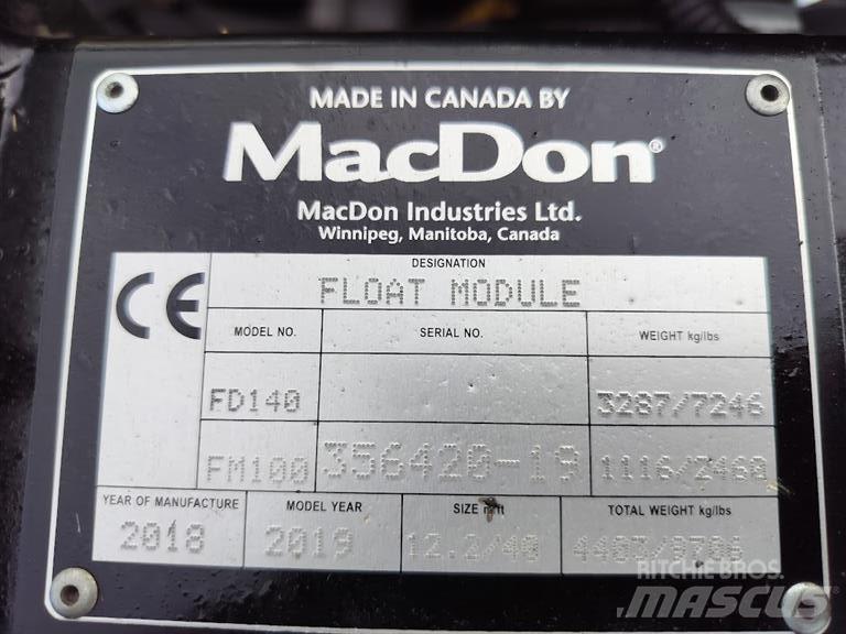 MacDon FD 140 コンバインハーベスターアクセサリー・アタッチメント