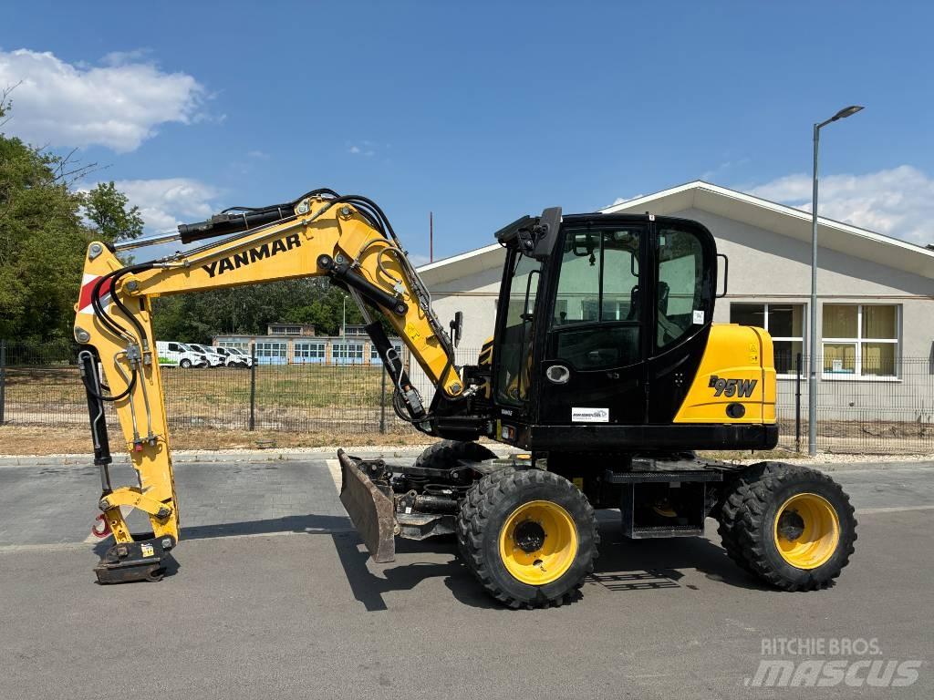 Yanmar B 95 W 中型油圧ショベル 7ｔ-12ｔ（ユンボ・パワーショベル・バックホー）