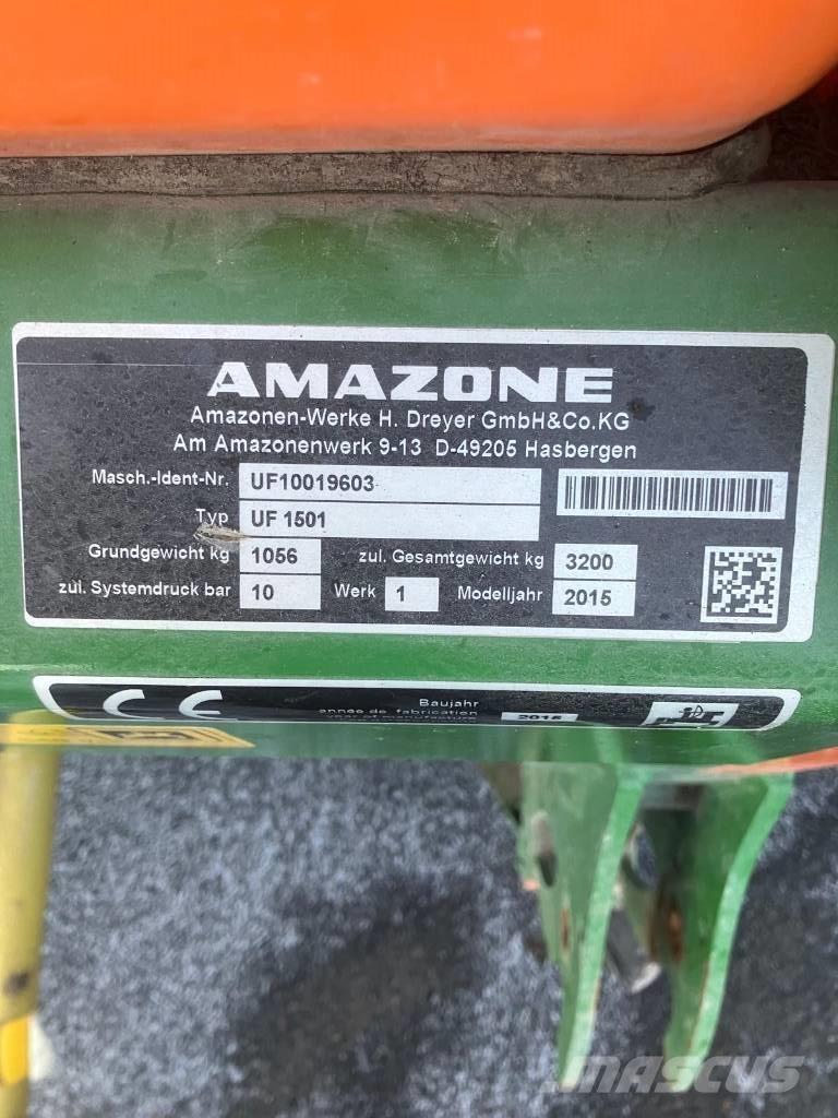 Amazone UF 1501 マウント型噴霧器