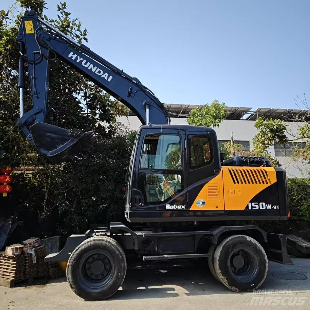 Hyundai r150w-9 ホイール式油圧ショベル（パワーショベル・ユンボ・バックホー）