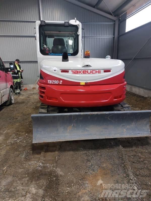 Takeuchi TB290 中型油圧ショベル 7ｔ-12ｔ（ユンボ・パワーショベル・バックホー）
