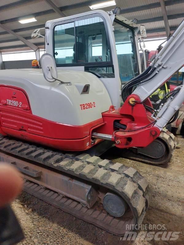 Takeuchi TB290 中型油圧ショベル 7ｔ-12ｔ（ユンボ・パワーショベル・バックホー）