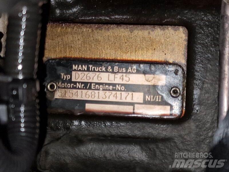 MAN D2676 LF45 エンジン