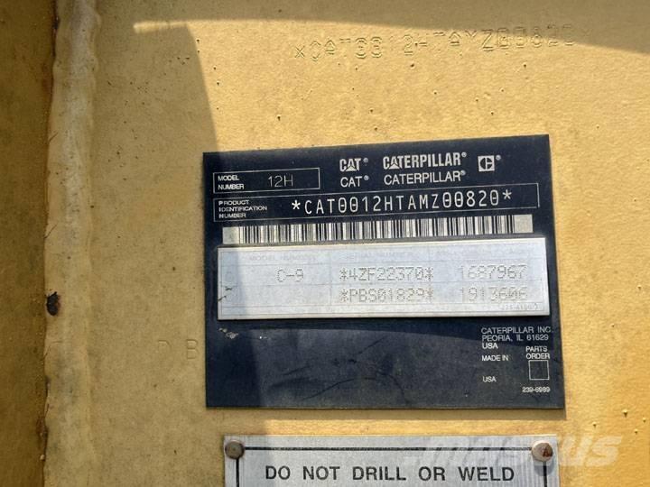 CAT 12 H モーターグレーダー