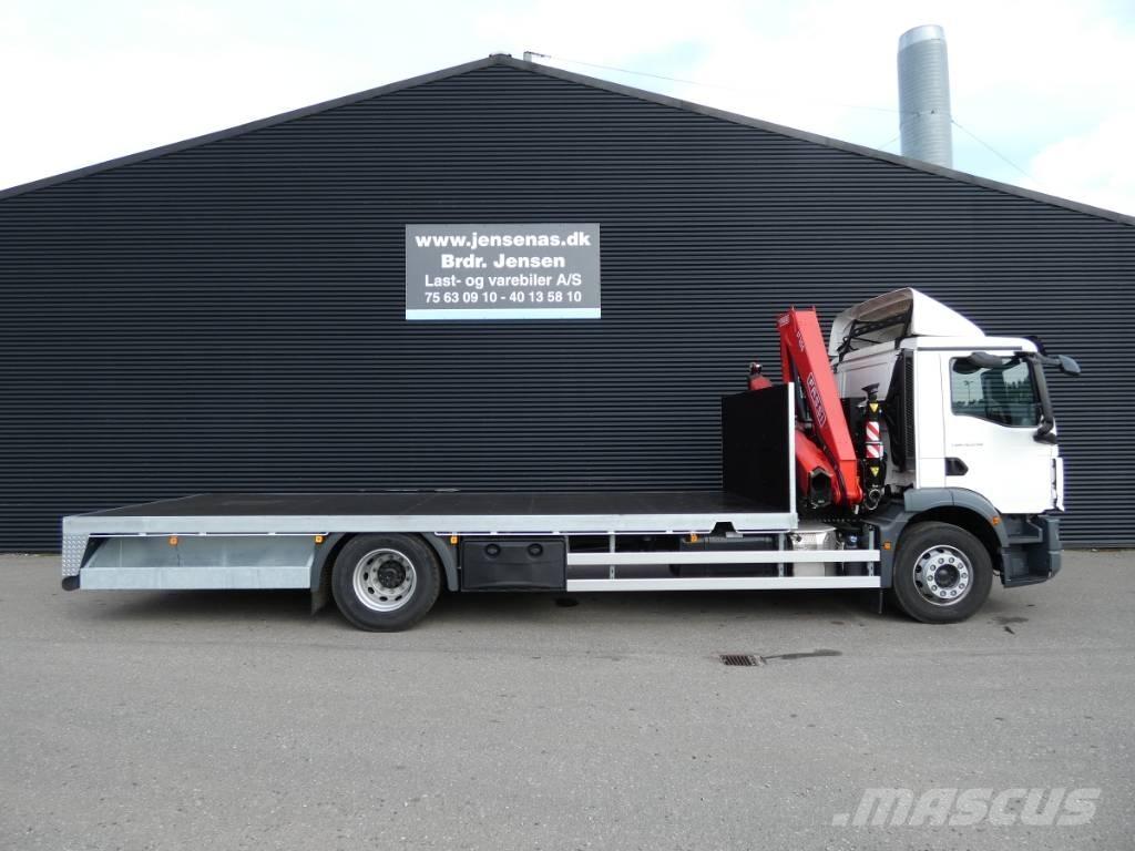 MAN TGM 18.290 クレーントラック、ユニック車