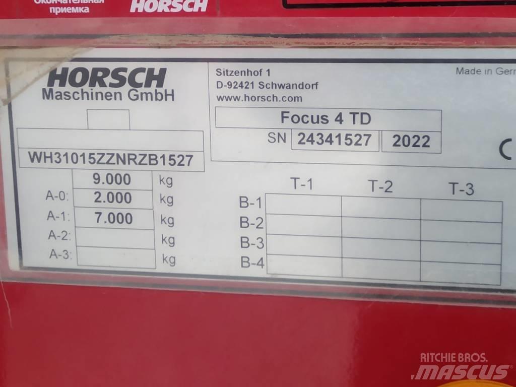 Horsch Focus 4 TD ドリル
