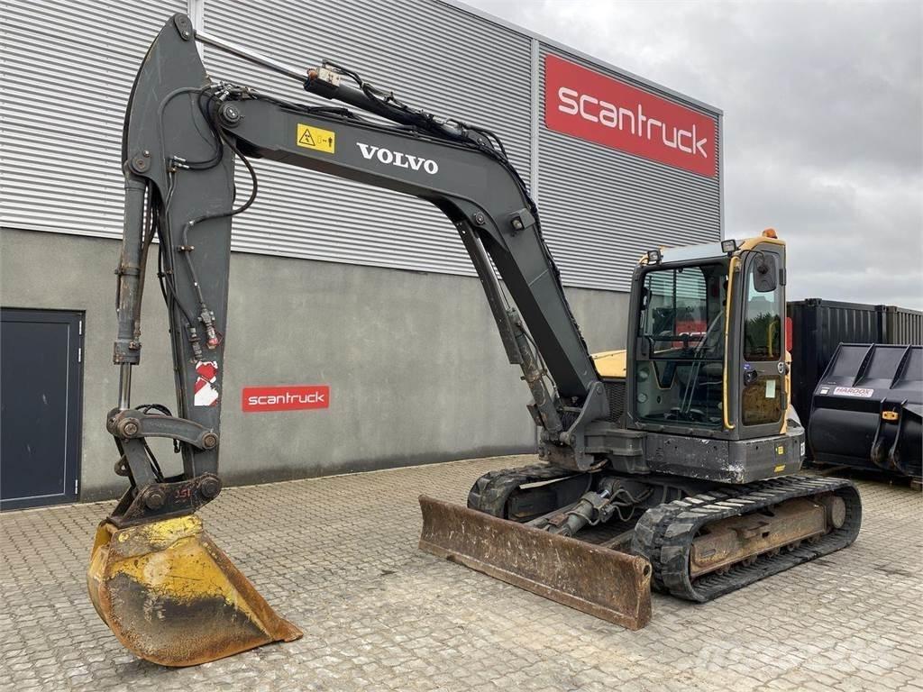 Volvo ECR88 ホイール式油圧ショベル（パワーショベル・ユンボ・バックホー）