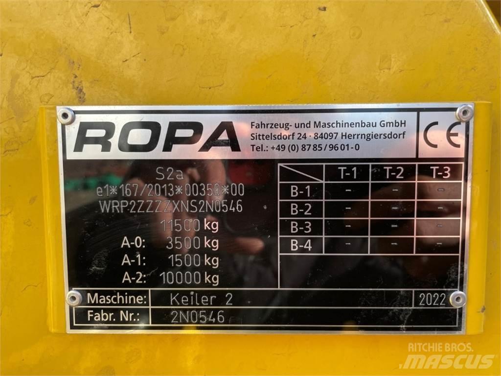 Ropa KEILER 2 ジャガイモ収穫機・掘取機
