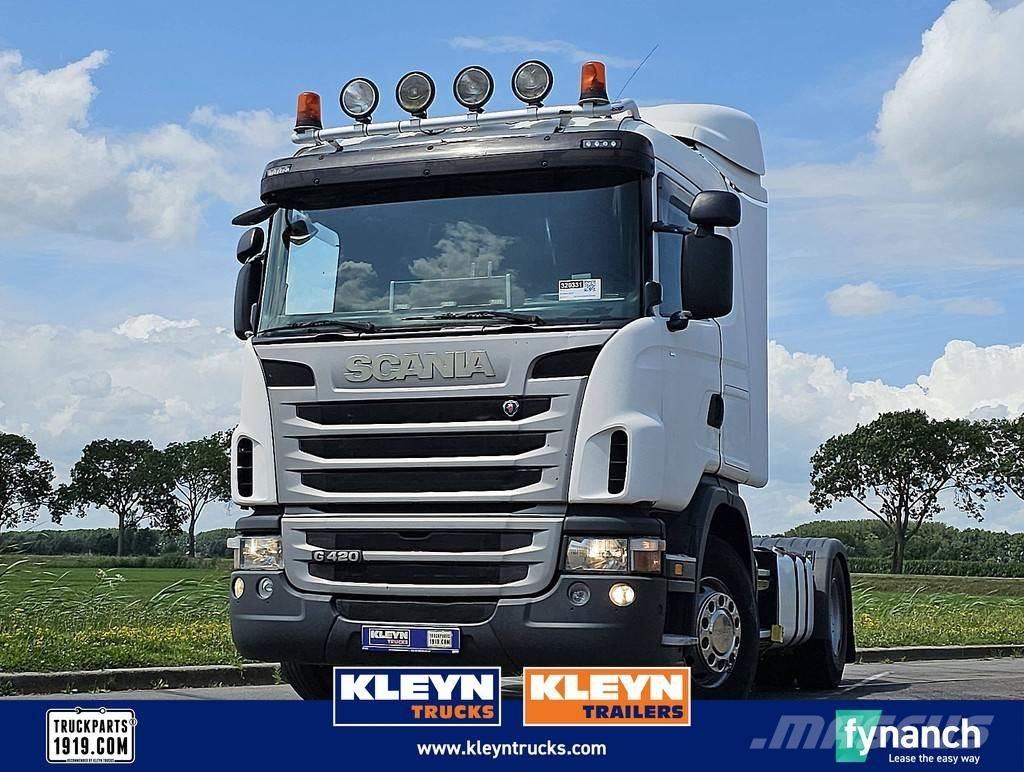Scania G420 中古トラクターヘッド | トレーラーヘッド