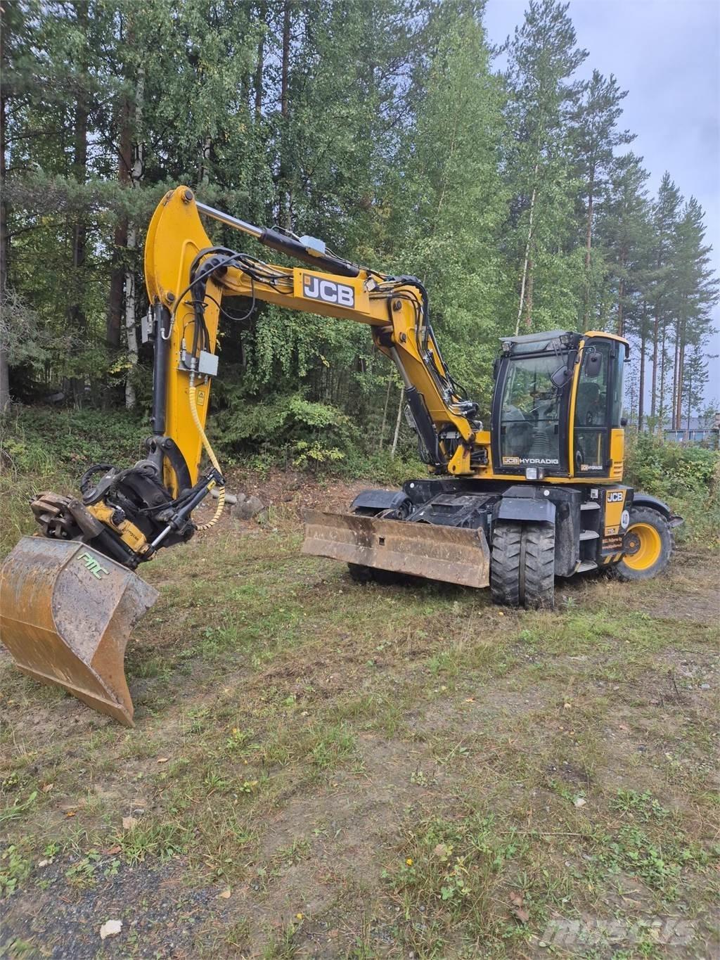 JCB 110W Hydradig ホイール式油圧ショベル（パワーショベル・ユンボ・バックホー）