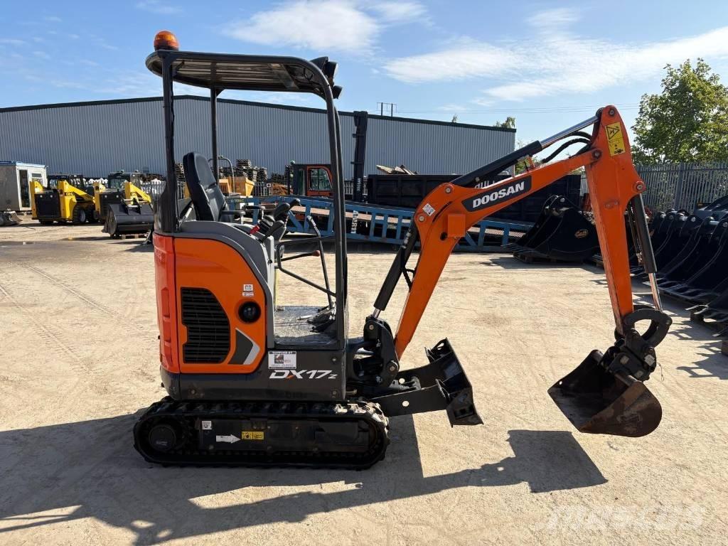 Doosan DX 17 ミニ油圧ショベル 7t以下（ミニユンボ・ミニディガー）