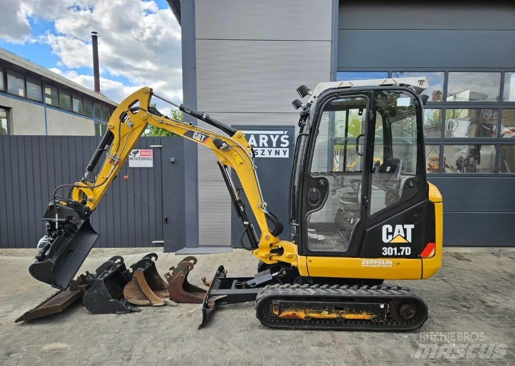 CAT 301.7 D ミニ油圧ショベル 7t以下（ミニユンボ・ミニディガー）