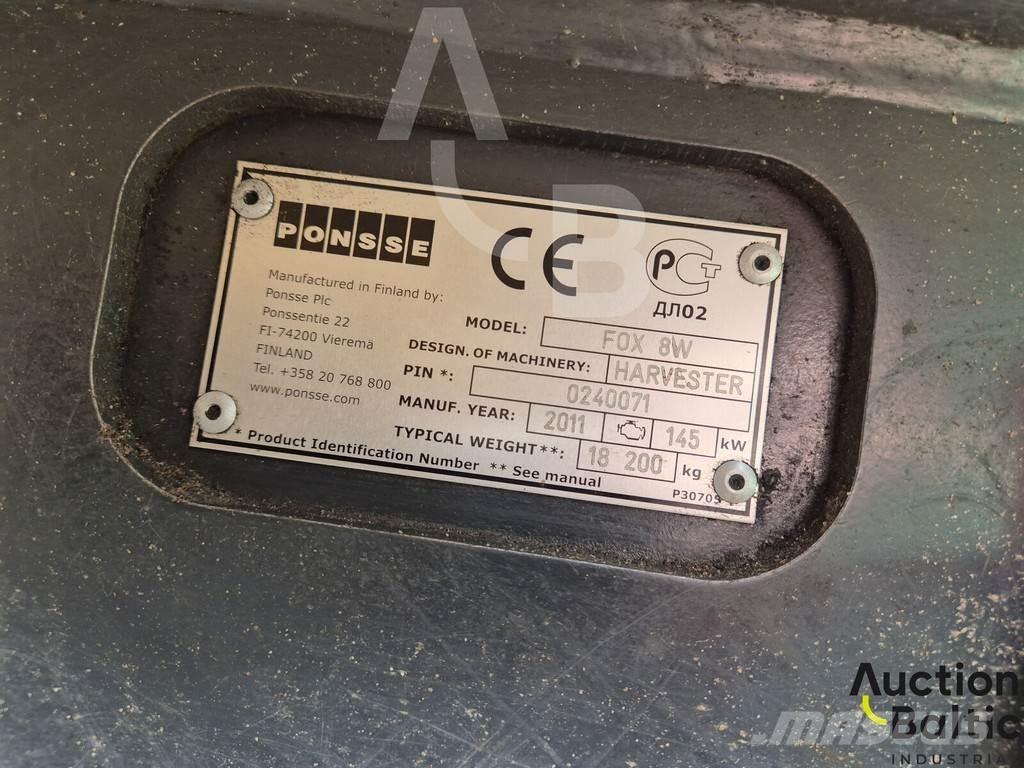 Ponsse Fox 8W ハーベスター