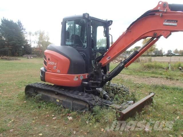 Kubota U 55-4 ミニ油圧ショベル 7t以下（ミニユンボ・ミニディガー）