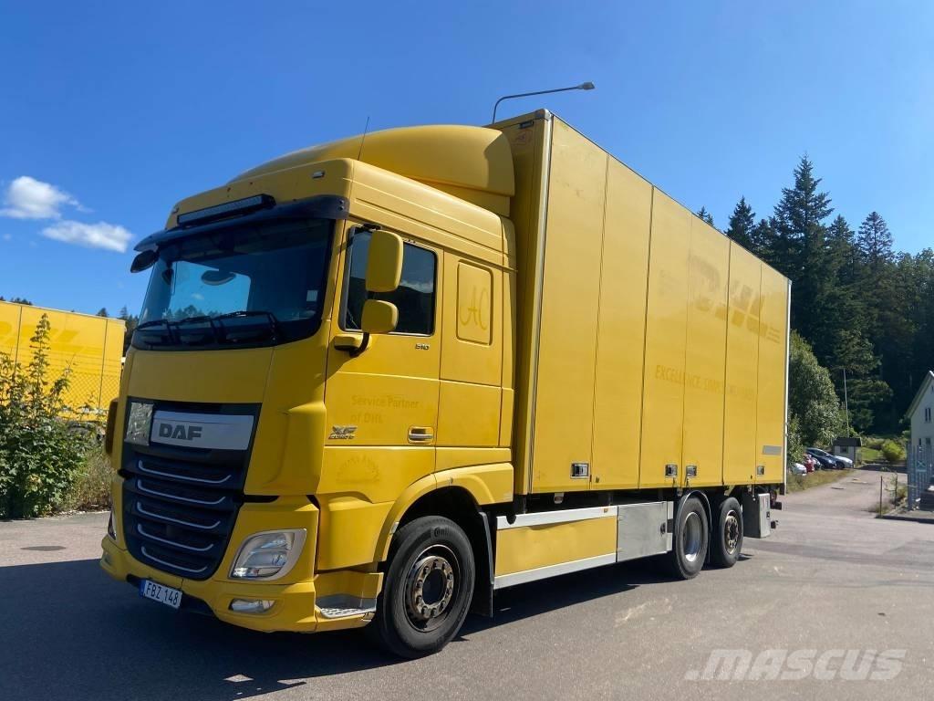 DAF FAN XF ボックスボディー、ウイング、箱車