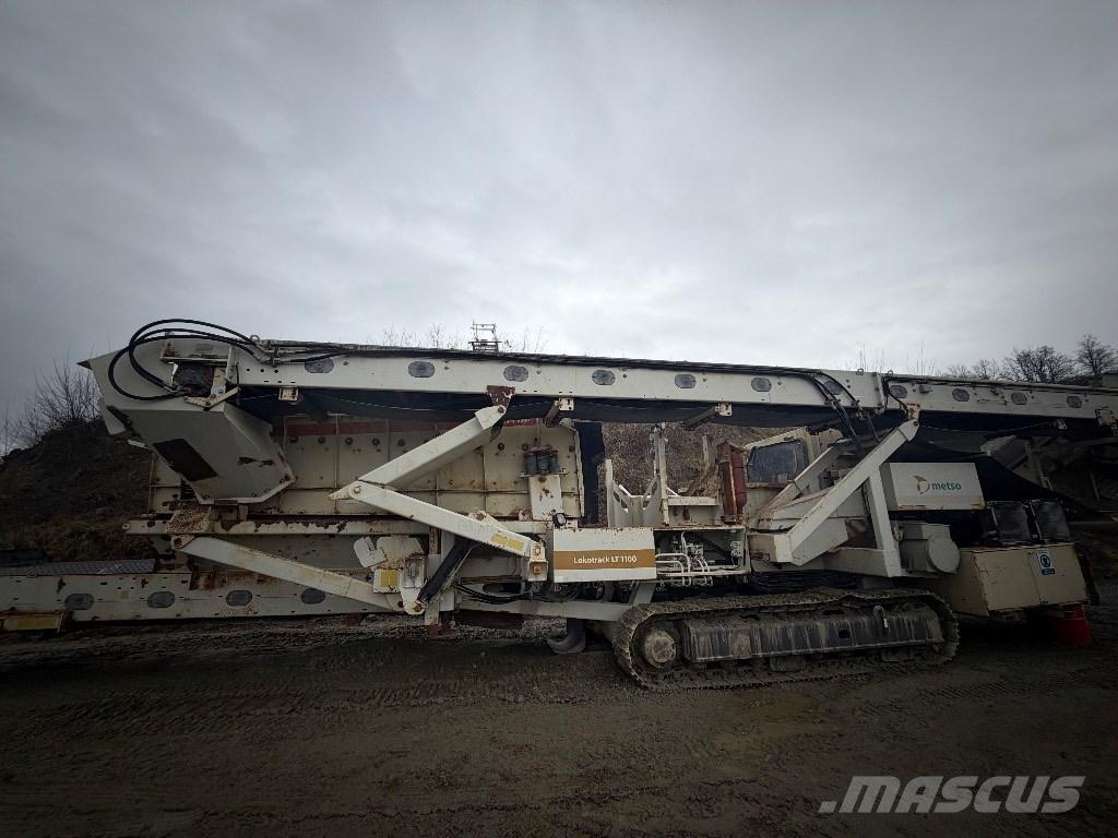 Metso LT1100 自走式クラッシャー
