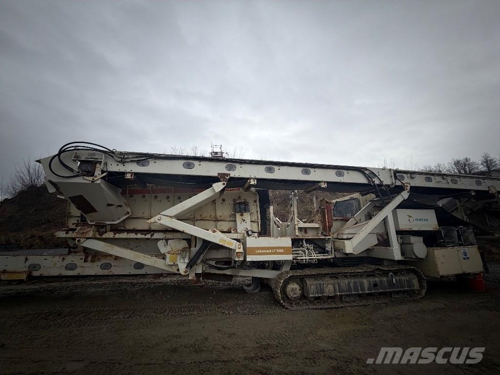 Metso LT1100 自走式クラッシャー