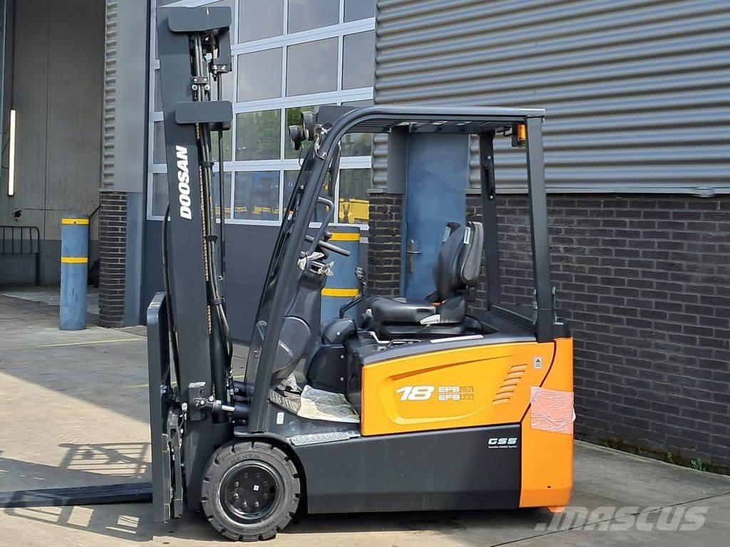 Doosan B18T-7 PLUS バッテリーフォークリフト