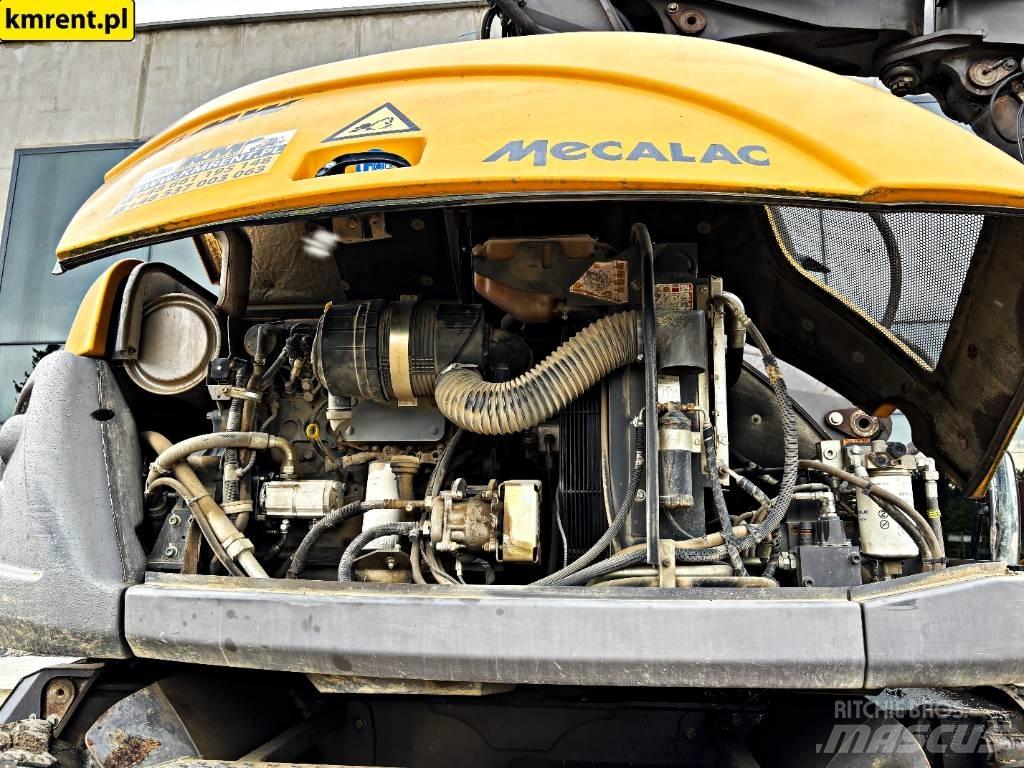 Mecalac 714 MW ホイール式油圧ショベル（パワーショベル・ユンボ・バックホー）