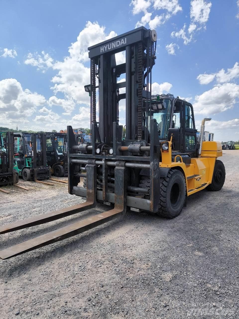 Hyundai 160D-9L トラック積載用フォークリフト