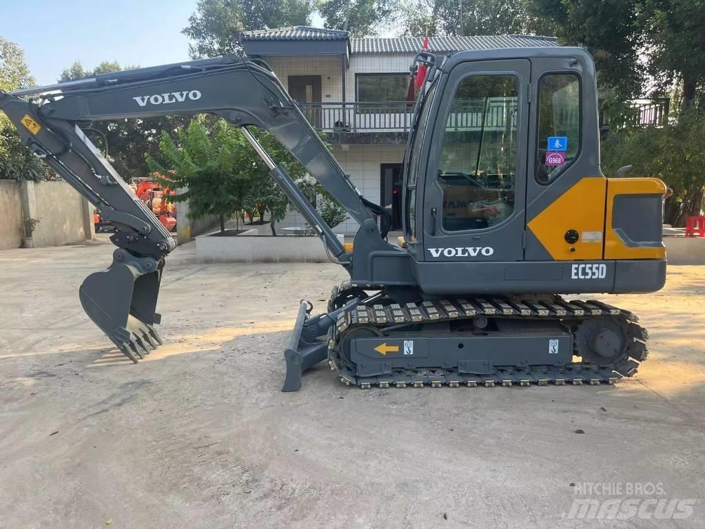 Volvo EC 55D ミニ油圧ショベル 7t以下（ミニユンボ・ミニディガー）