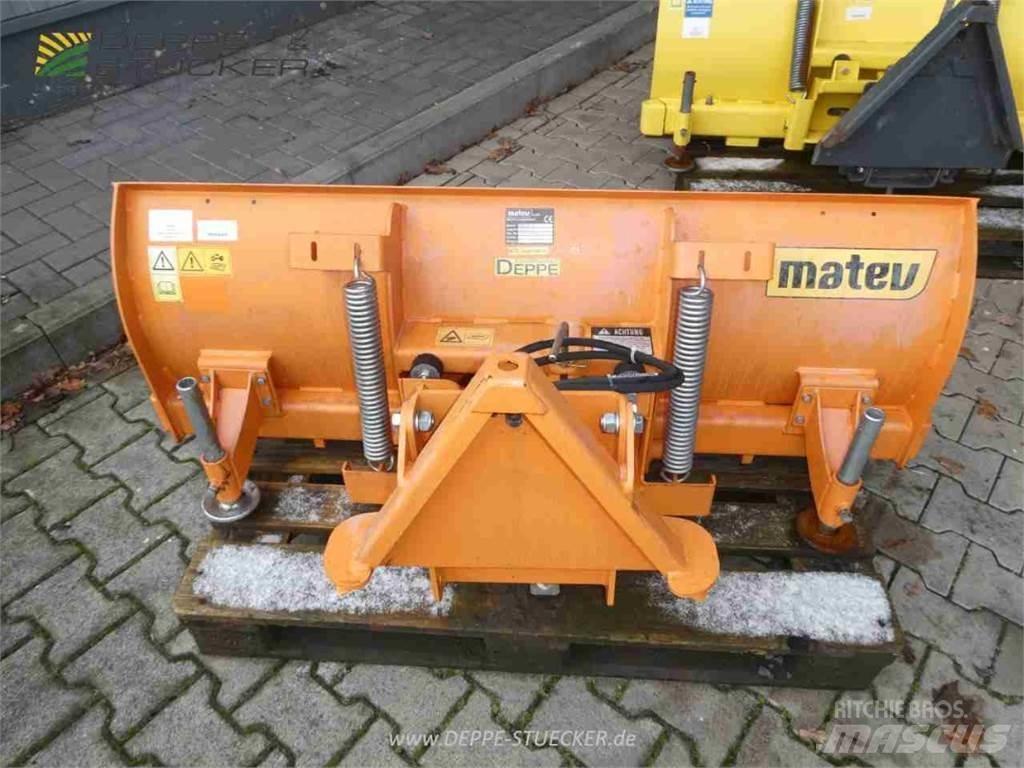 Matev SRM-FB 140 スノーブレードとプラウ