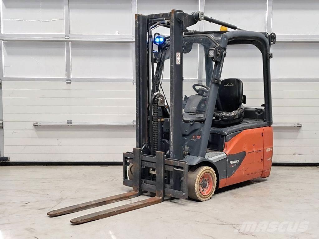 Linde E16-02 バッテリーフォークリフト