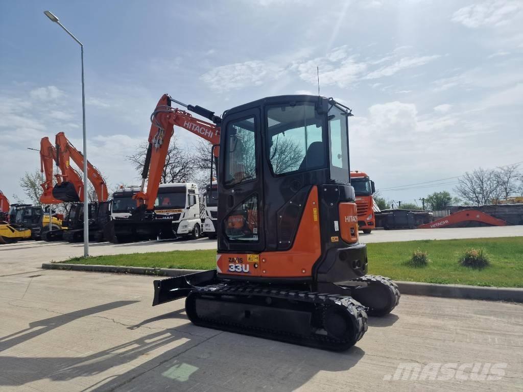 Hitachi ZX 33 U-6 ミニ油圧ショベル 7t以下（ミニユンボ・ミニディガー）