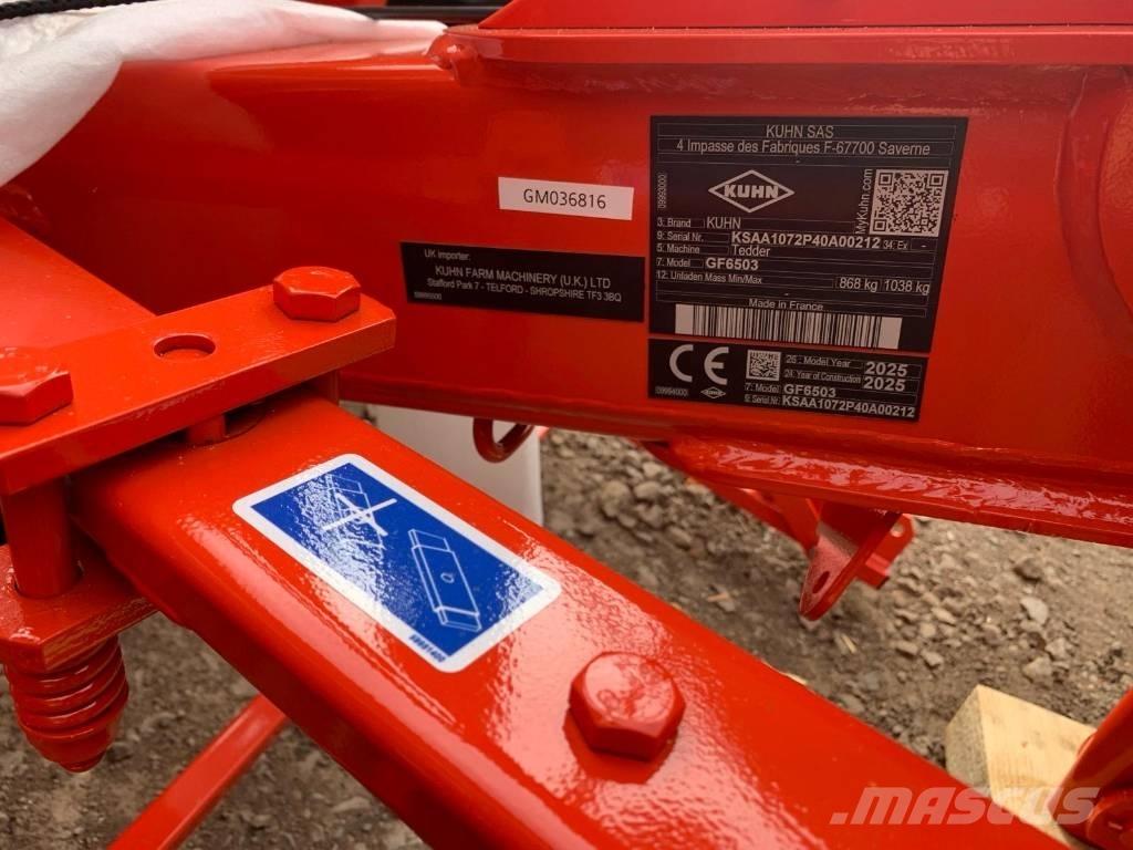 Kuhn GF6503 TEDDER テッダー・テッダーレーキ
