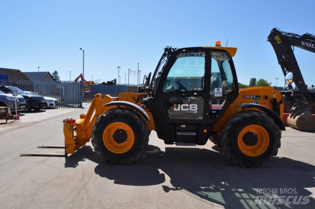 JCB 531-70 テレスコーピックハンドラー