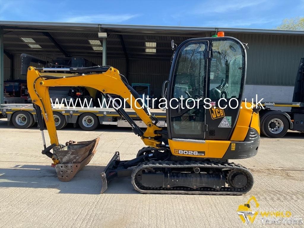 JCB 8026 CTS ミニ油圧ショベル 7t以下（ミニユンボ・ミニディガー）