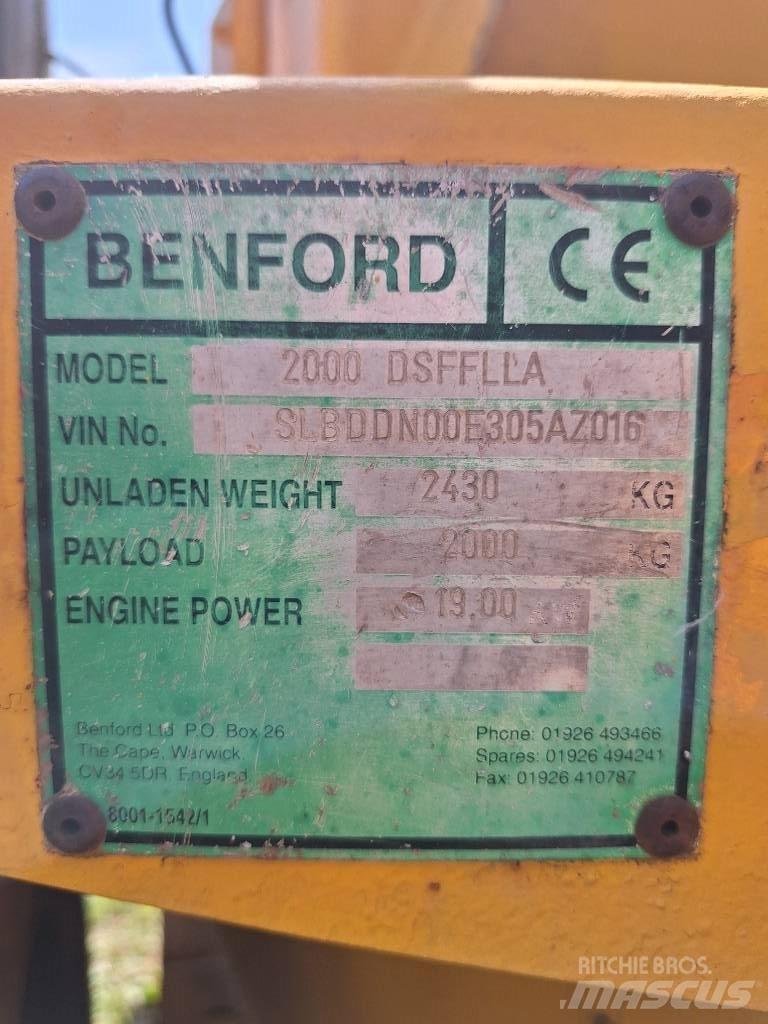 Benford 2000 DR アーティキュレート式ダンプトラック