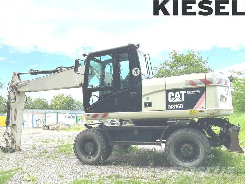 CAT M 316 D ホイール式油圧ショベル（パワーショベル・ユンボ・バックホー）