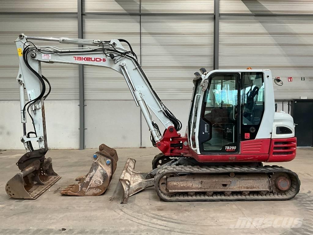 Takeuchi TB 290 中型油圧ショベル 7ｔ-12ｔ（ユンボ・パワーショベル・バックホー）