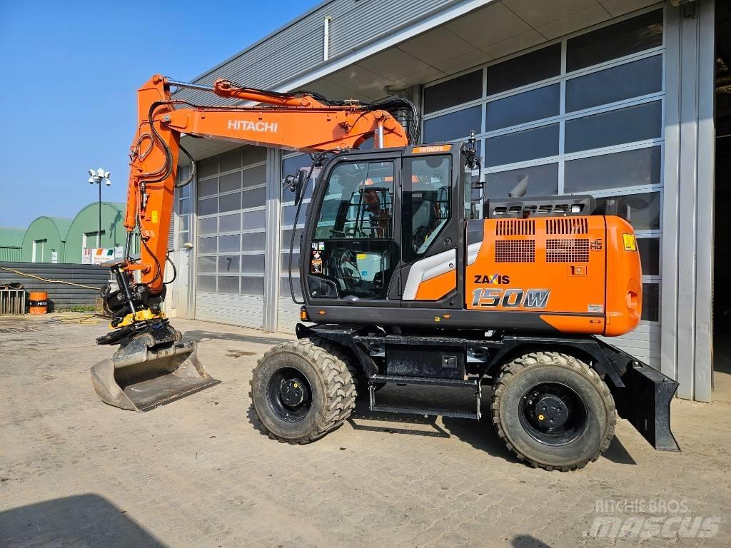 Hitachi ZX150W-7 ホイール式油圧ショベル（パワーショベル・ユンボ・バックホー）
